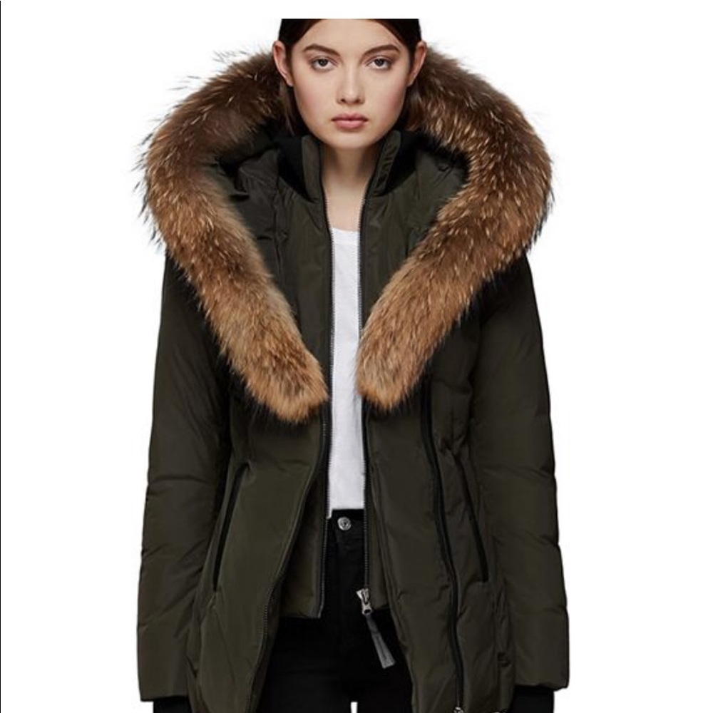 Olive green mackage